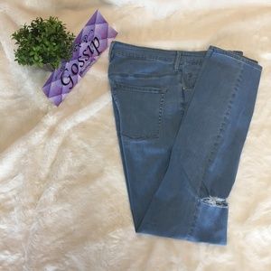 PacSun High Waist Super Skinniest Ripped Jeans Size 30